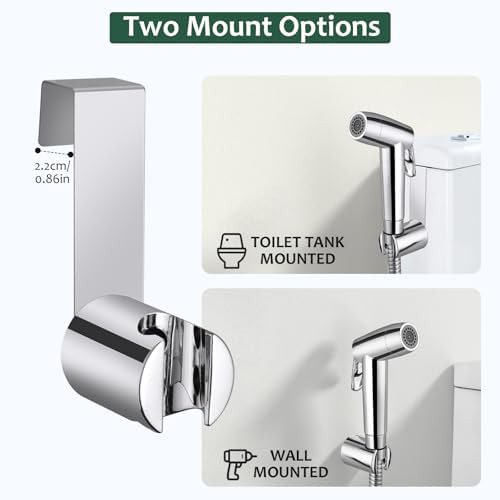 Handheld toilet faucet sprayer set — photo 5