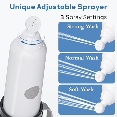 Electric portable travel bidet with three modes — photo 3