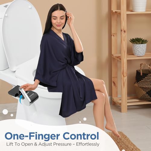 Black non-electric bidet with dual nozzles — photo 3