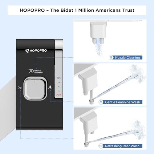 Black non-electric bidet with dual nozzles — photo 4