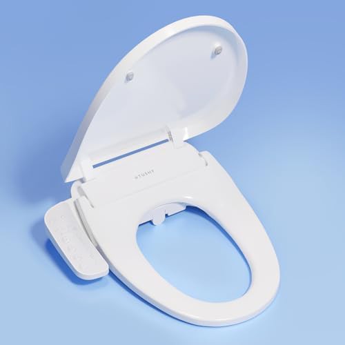 Cloud electric bidet heated toilet seat for elongated bowls