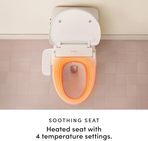Cloud electric bidet heated toilet seat for elongated bowls — photo 4