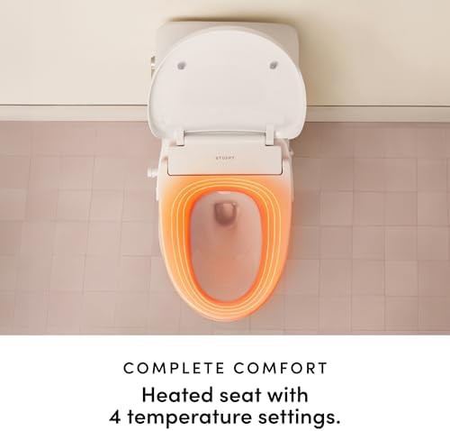 Cloud electric bidet toilet seat with remote and heated wash — photo 3
