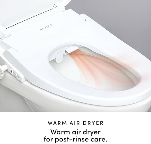 Cloud electric bidet toilet seat with remote and heated wash — photo 4