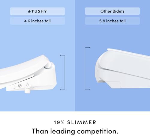 Cloud electric bidet toilet seat with remote and heated wash — photo 5