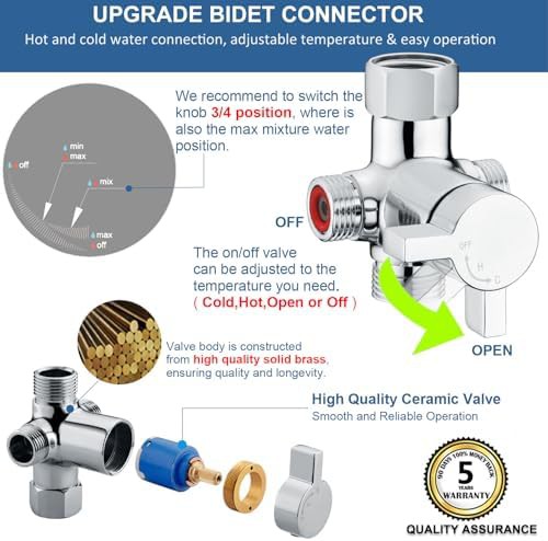 Brass four way mixing valve — photo 4