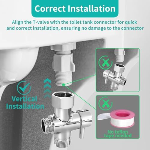 Brushed nickel dual bidet sprayer pack — photo 4