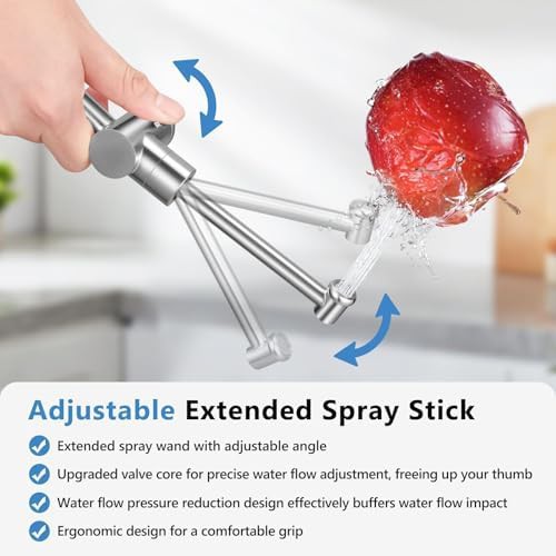 Stainless Steel Handheld Bidet Sprayer — photo 3