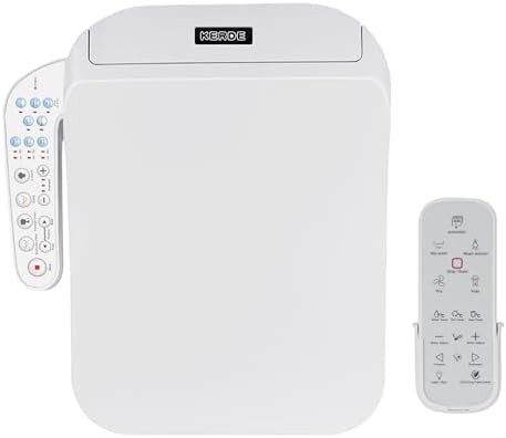 Square electric bidet with air dryer