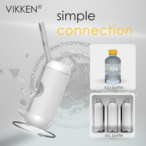 White rechargeable handheld bidet 250ml — photo 3