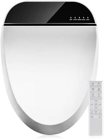 Combier electric bidet toilet seat elongated