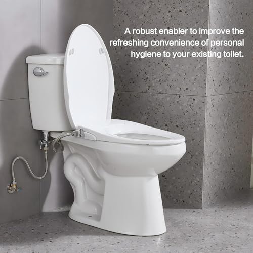 Non-electric elongated bidet toilet seat — photo 5