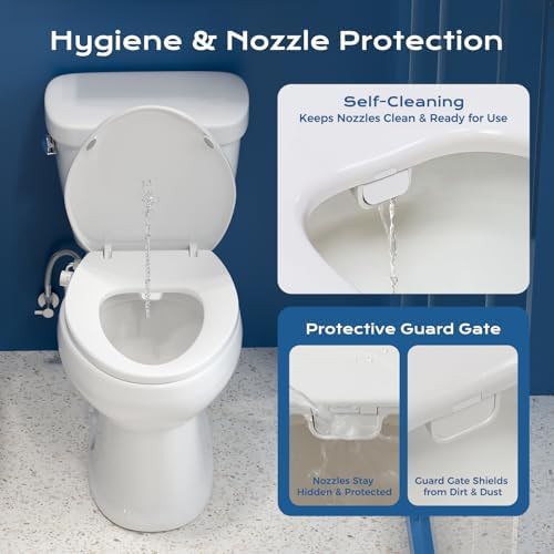 Elongated bidet seat with slow close lid — photo 3
