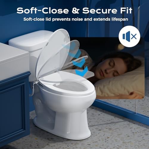 Self cleaning elongated bidet toilet seat — photo 4
