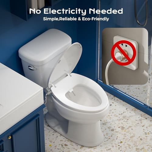 Self cleaning elongated bidet toilet seat — photo 5