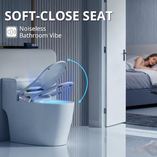 Electric heated elongated bidet seat with remote — photo 4