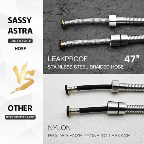 Two pack of stainless steel bidet sprayers — photo 4