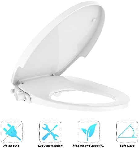 Elongated bidet seat with adjustable pressure — photo 3