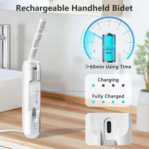 Electric Rechargeable Waterproof Portable Bidet — photo 5
