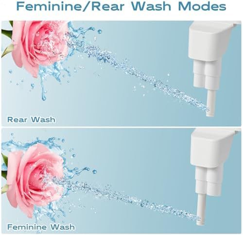 Warm water dual nozzle bidet attachment — photo 4