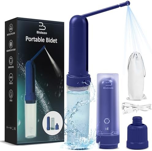 Rechargeable bidet with three pressure modes