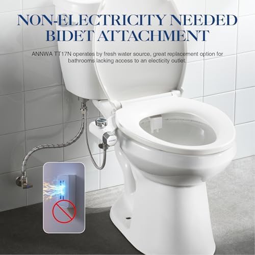 Ultra slim bidet attachment with stainless steel — photo 4