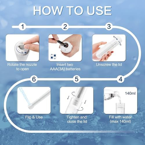 Handheld travel bidet with adjustable nozzle — photo 5