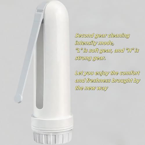 White collapsible electric peri bottle — photo 5