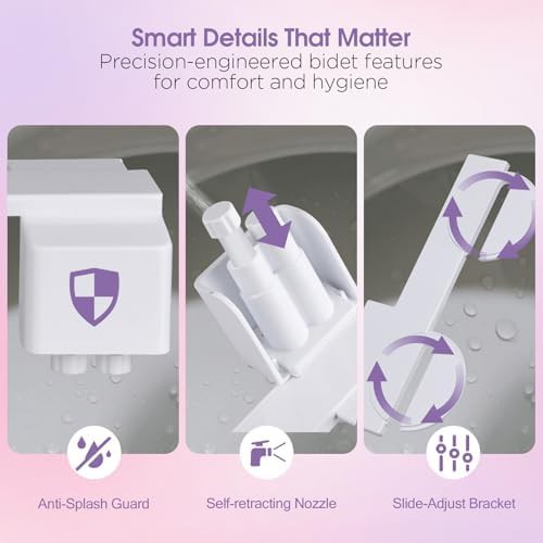 Ultra slim cold water bidet attachment — photo 5