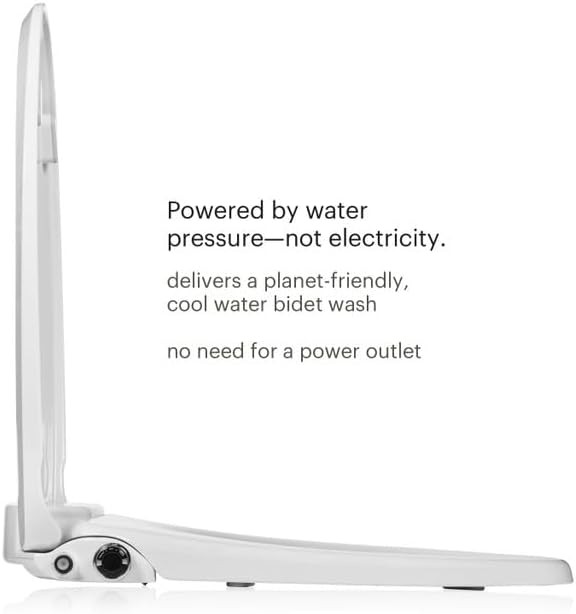 Round non electric self cleaning bidet seat — photo 5