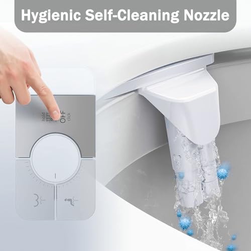 Self-cleaning slim bidet toilet attachment — photo 5