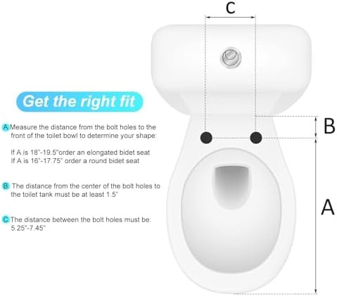 Round white bidet seat for feminine hygiene — photo 3