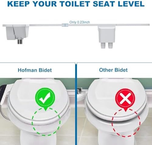 White bidet attachment with paddle shifters — photo 3