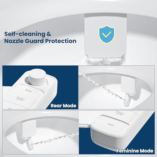 Ultra slim non electric bidet attachment — photo 3