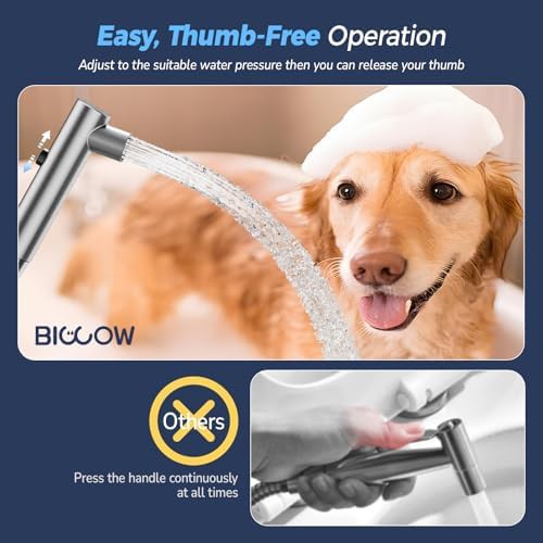 Stainless steel handheld toilet jet sprayer — photo 3