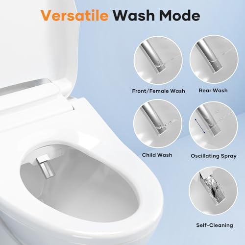 Elongated electric bidet with air dryer — photo 3
