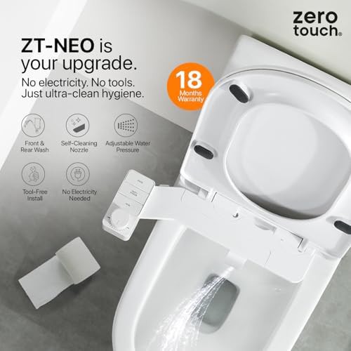 Ultra slim dual nozzle bidet attachment — photo 4
