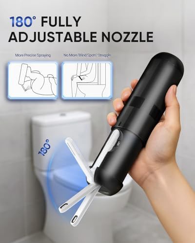 Electric rechargeable travel bidet sprayer — photo 3