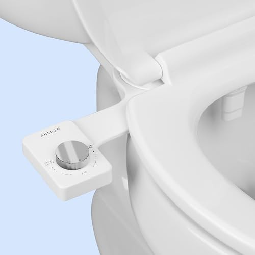 Fresh dual nozzle cool water bidet with chrome knob
