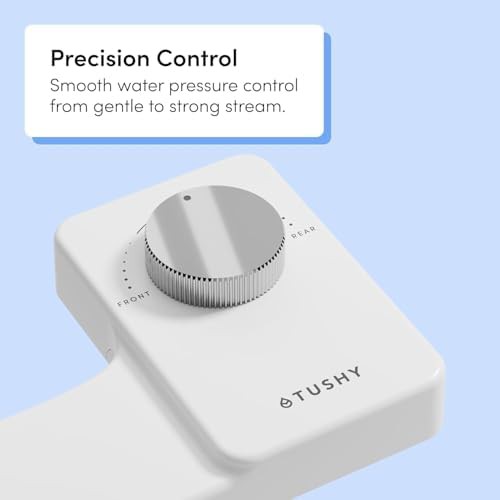 Fresh dual nozzle cool water bidet with chrome knob — photo 4