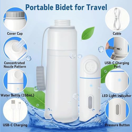 Rechargeable electric portable bidet washer — photo 5