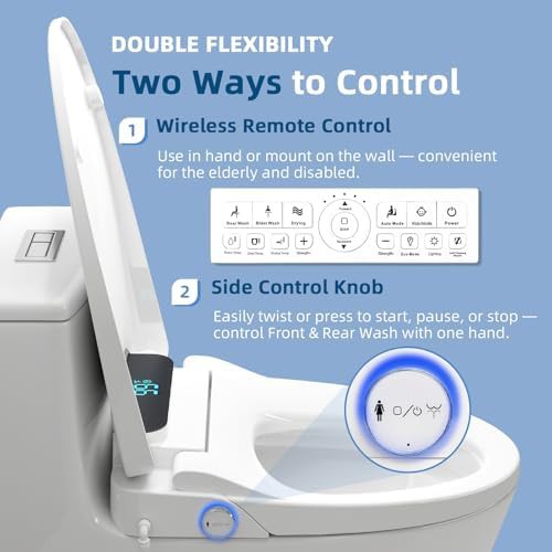 Elongated heated bidet seat with dryer — photo 5