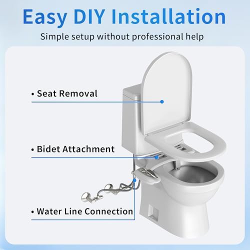 Dual nozzle bidet with LED light — photo 4
