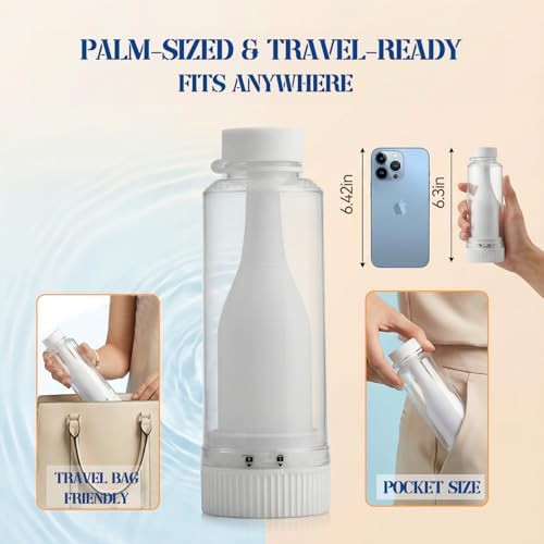Rechargeable electric bidet with 205ml bottle — photo 5