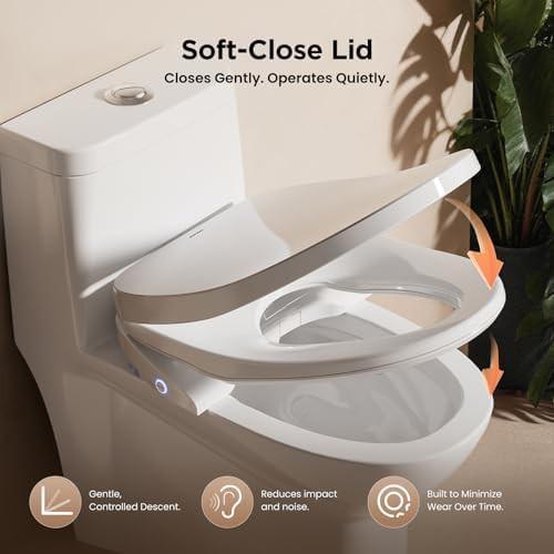 Elongated smart bidet seat with dryer — photo 4