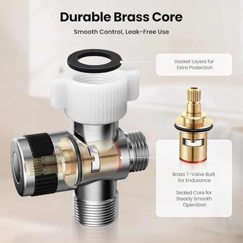Stainless steel handheld bidet with hose — photo 4