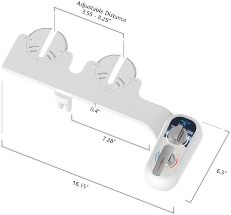 Left handed hot and cold bidet attachment — photo 4