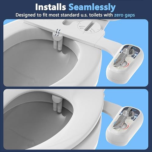 Left handed hot and cold bidet attachment — photo 5