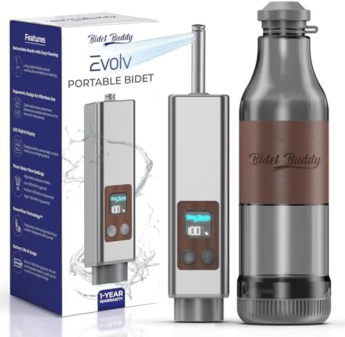 Silver Evolv Rechargeable Handheld Sprayer