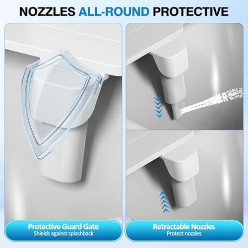 Basic ultra slim dual nozzle bidet attachment — photo 3